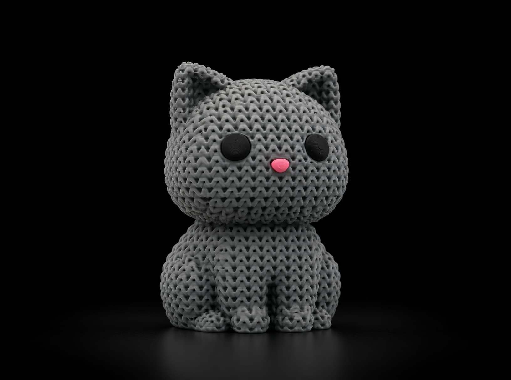 Knitted Cat