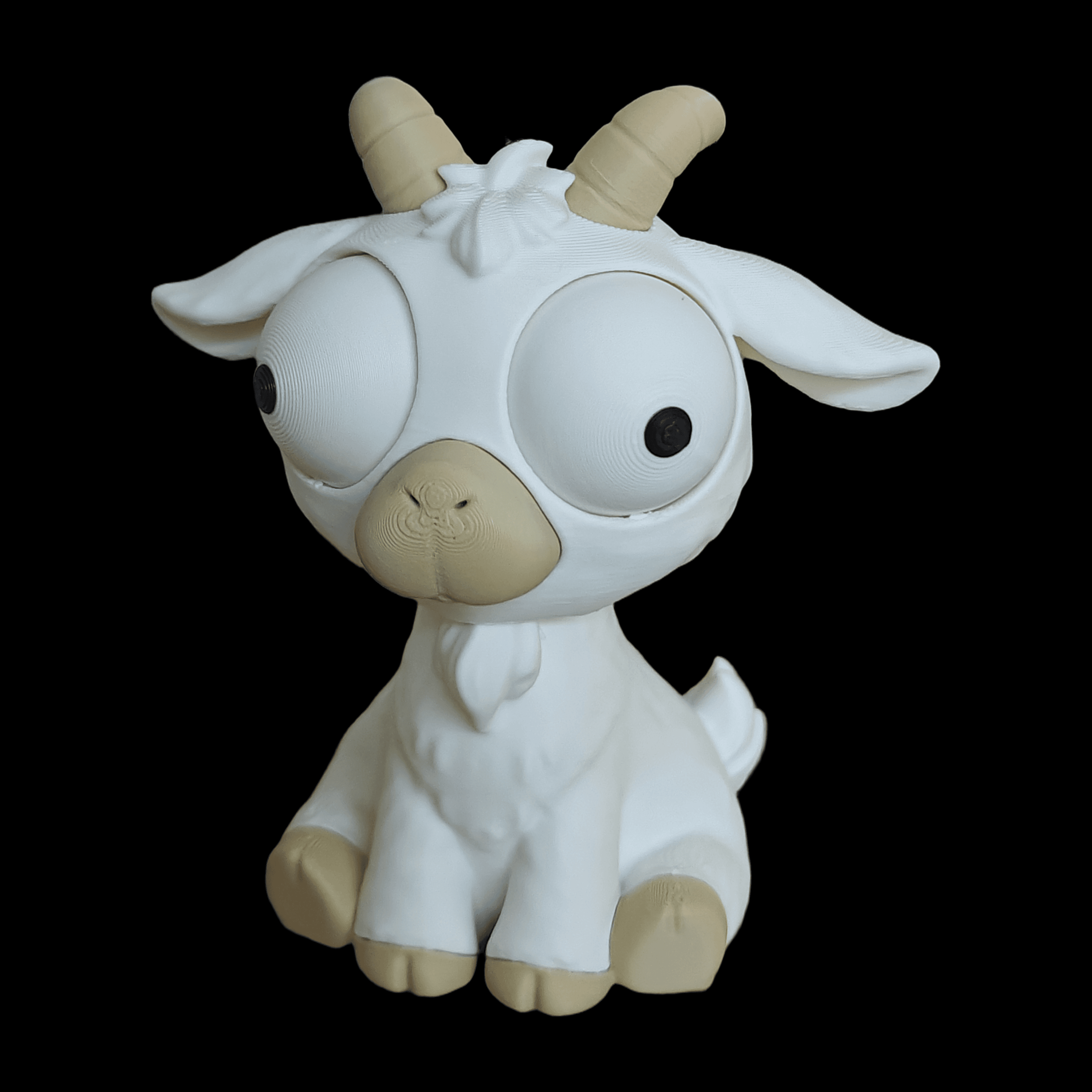 Goat with Moving Eyes