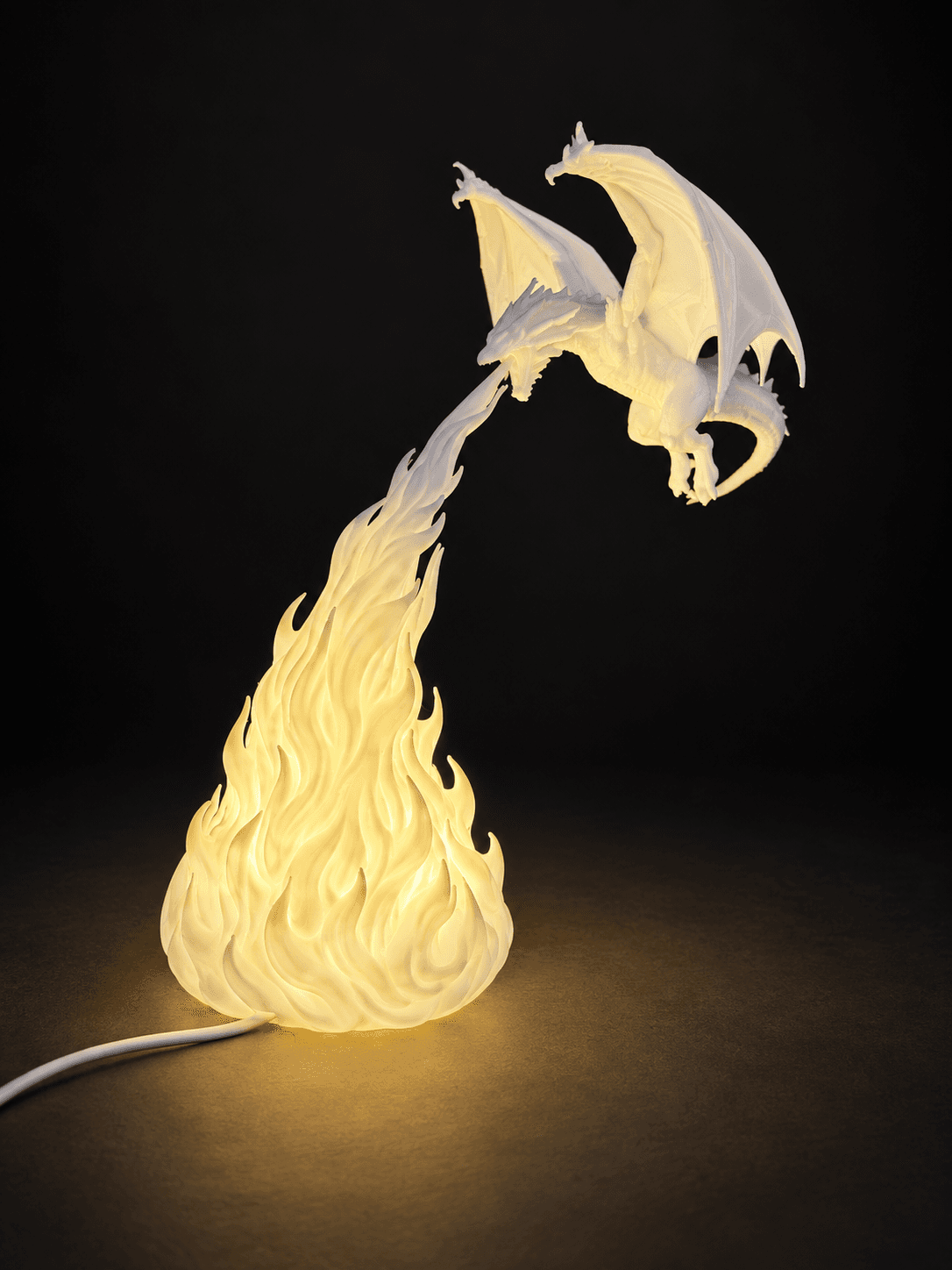 Night light floating dragon