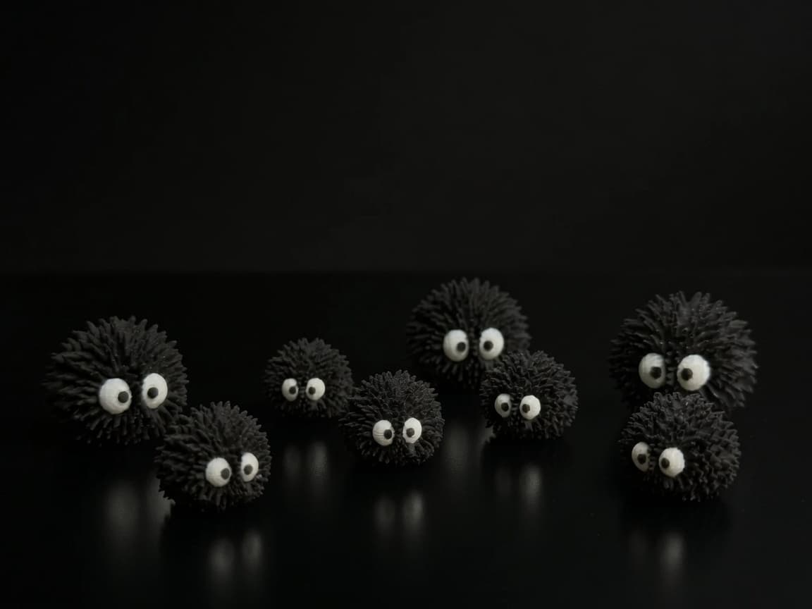 Dust Spirits from Hayao Miyazaki