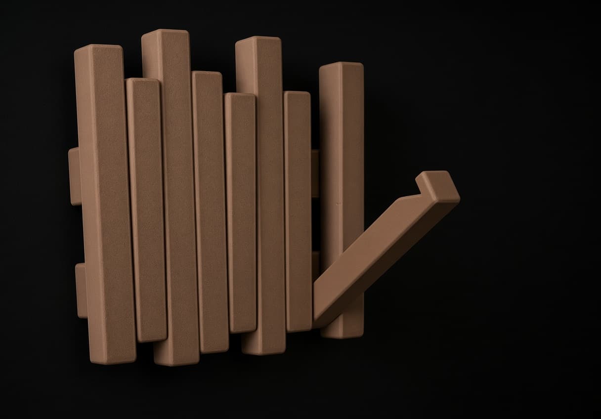 Wall-Mounted Folding Hanger