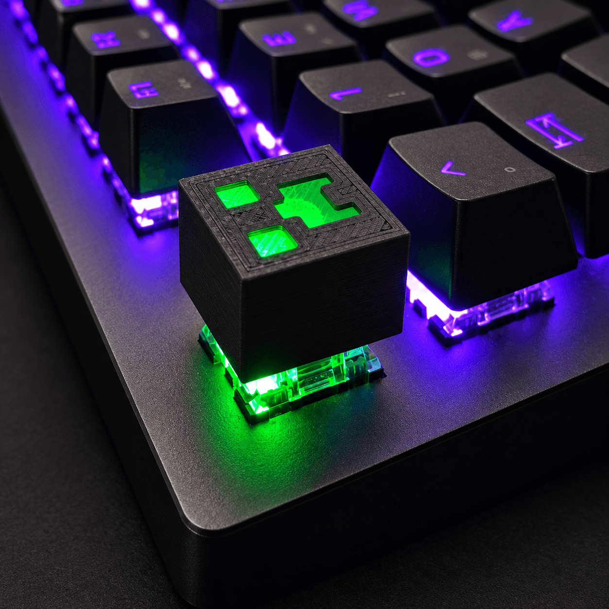Two-piece Creeper Keycap